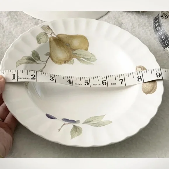 Mikasa Maxima Super Strong Fine China CAJ05 Belle Terre Set Of 4 Bowls 9” - Picture 5 of 5